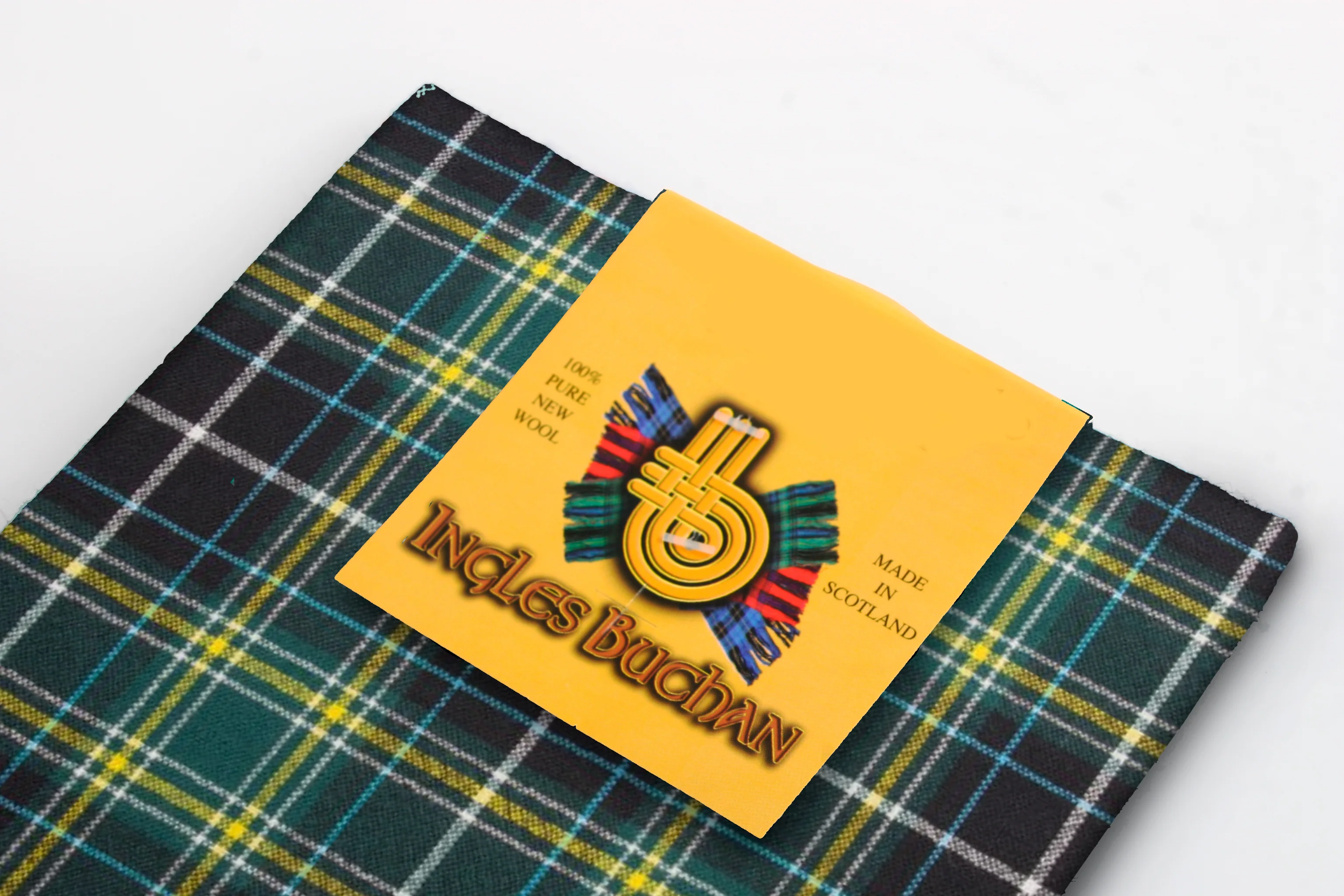 Wool Tartan Pocket Square in MacKellar Modern Tartan